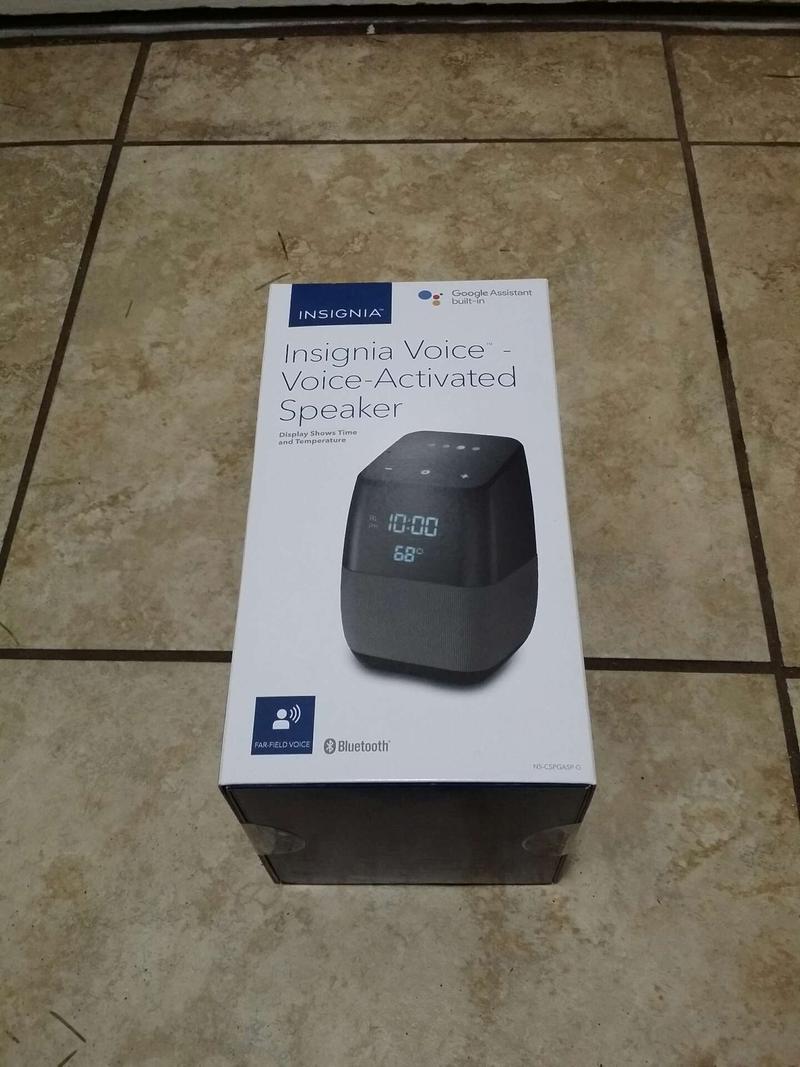 insignia google assistant temperature