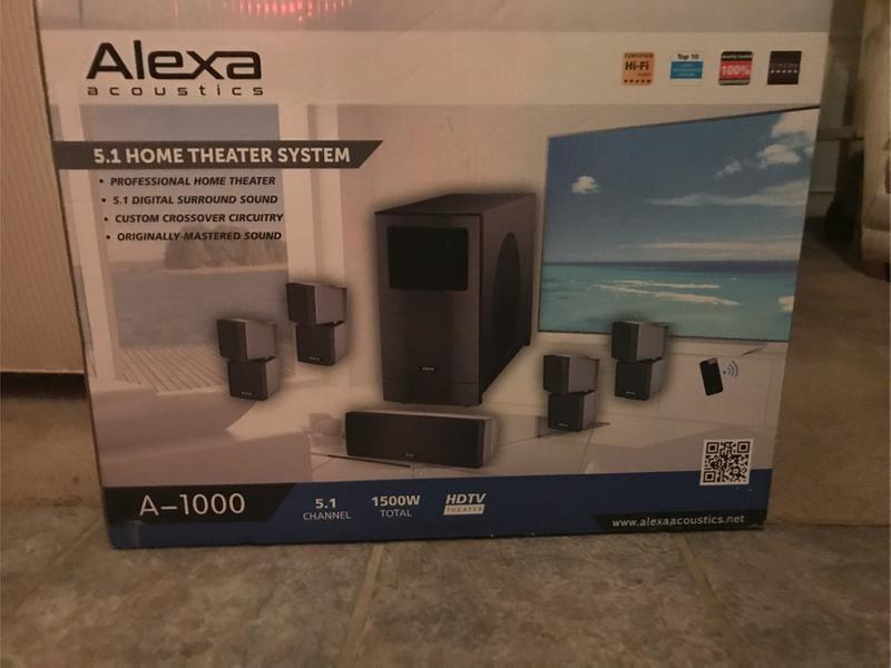 Alexa Acoustics 5 1 Home Theatre System A 1000 For Sale In Mansfield Tx 5miles Buy And Sell