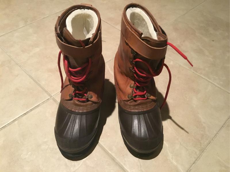 Cabela's Sorel Kaufman size 8 Boots Made in Canadaremoveable inner