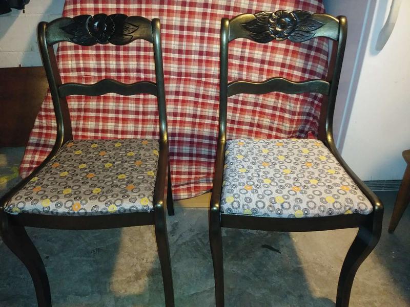(2)Vintage Tell City Chairs 4526 for sale in Muscatine, IA 5miles