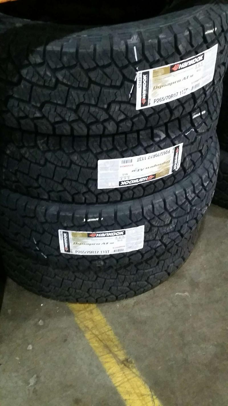 265/70R17 Brand NEW 17" Inch Hankook All Terrain Truck Tires for sale