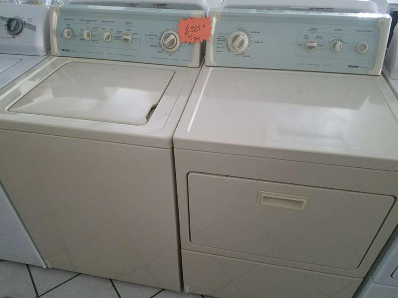 Special Deal! Kenmore 90 series top load washer and dryer. Super size