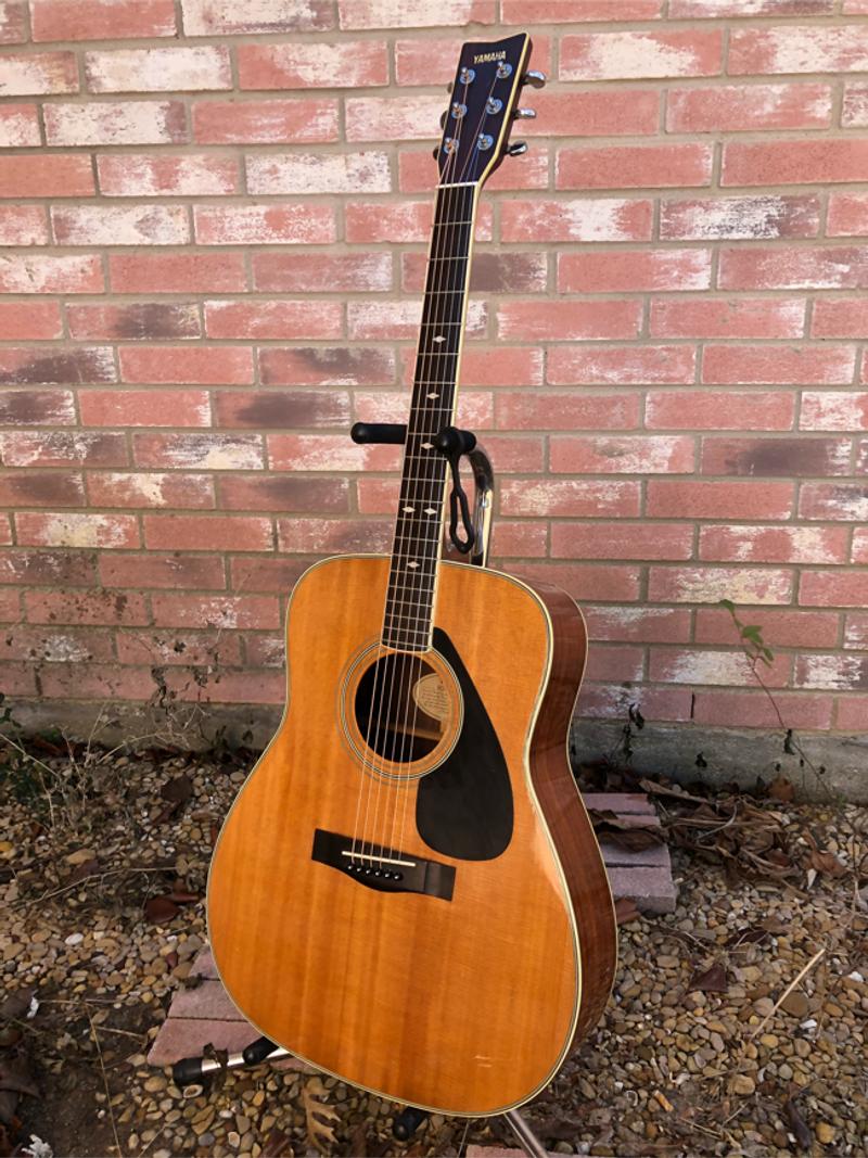 Yamaha Vintage 1980 FG365SE Acoustic Electric Guitar. Rare and
