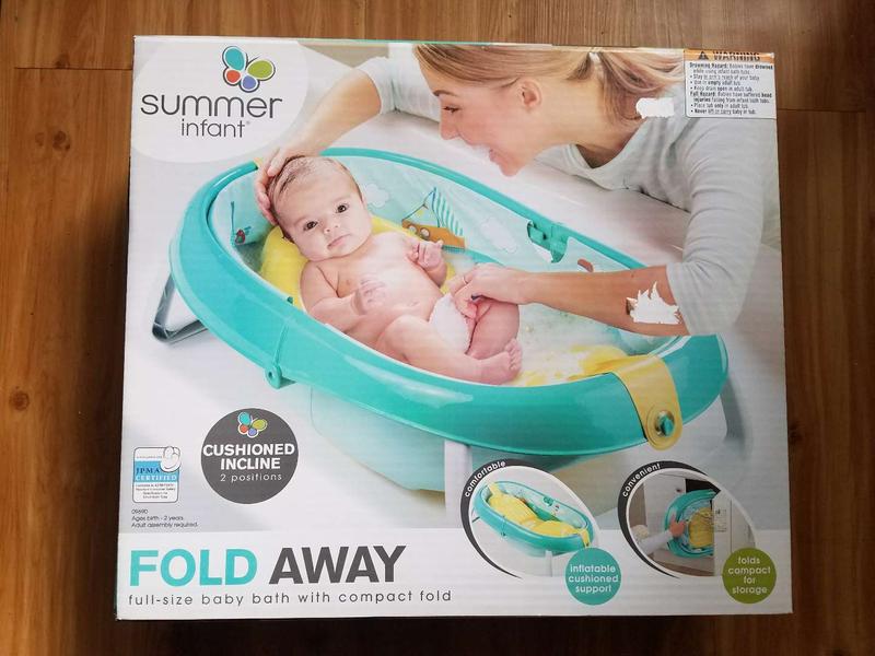 summer infant foldaway baby bath