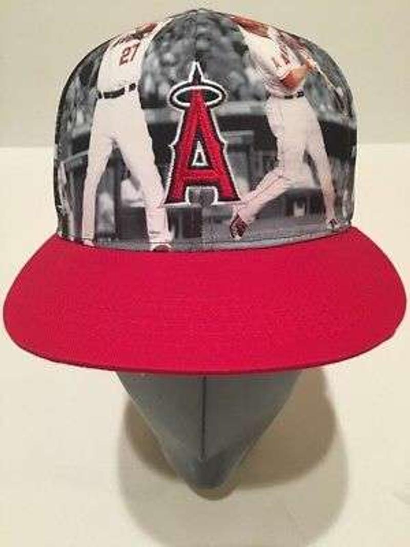 Mike Trout Baseball Hat Cap Los Angeles Angels SGA Stadium Giveaway NEW