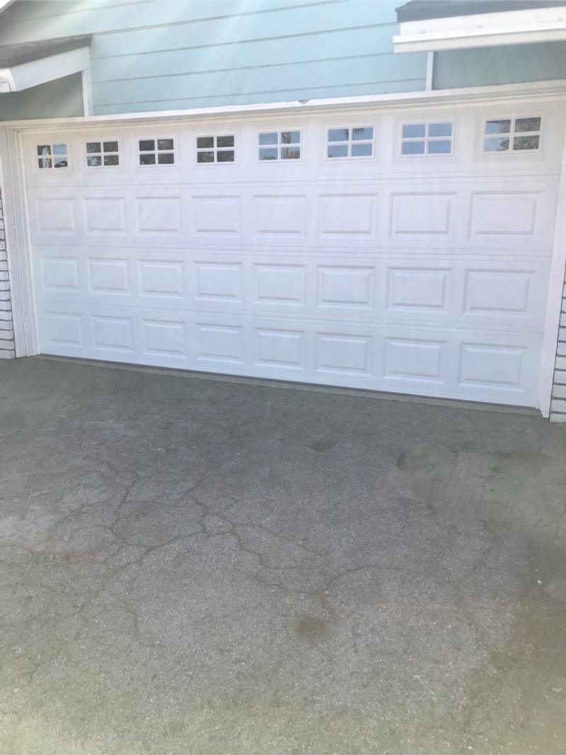 16x7 White Short Panel Garage Door With Stockton Windows For In Commerce Ca 5miles And 16x7 White Short Panel Garage Door With, How Much Is A 16 X 7 Garage Door
