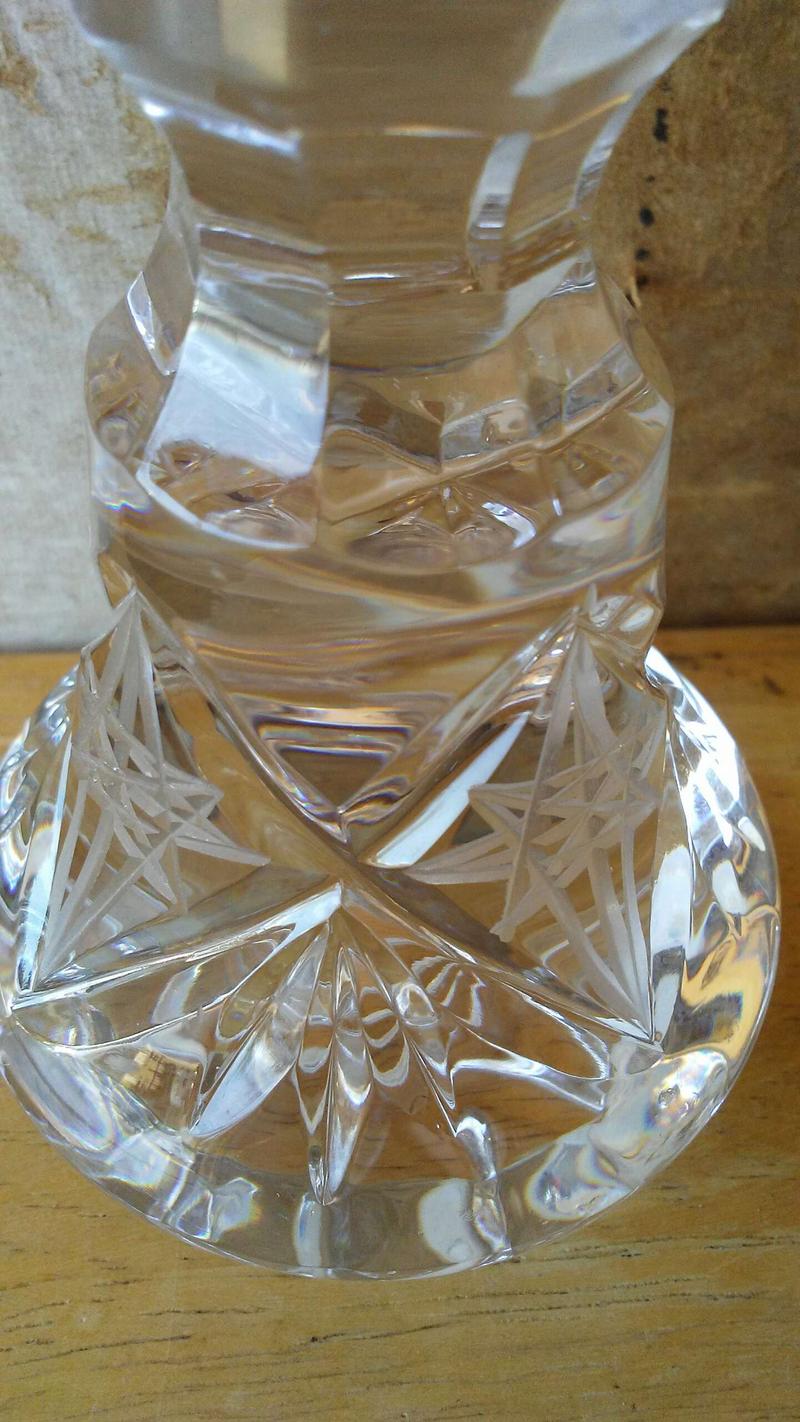 Vintage crystal heavy bottle stopper for sale in Round Rock, TX
