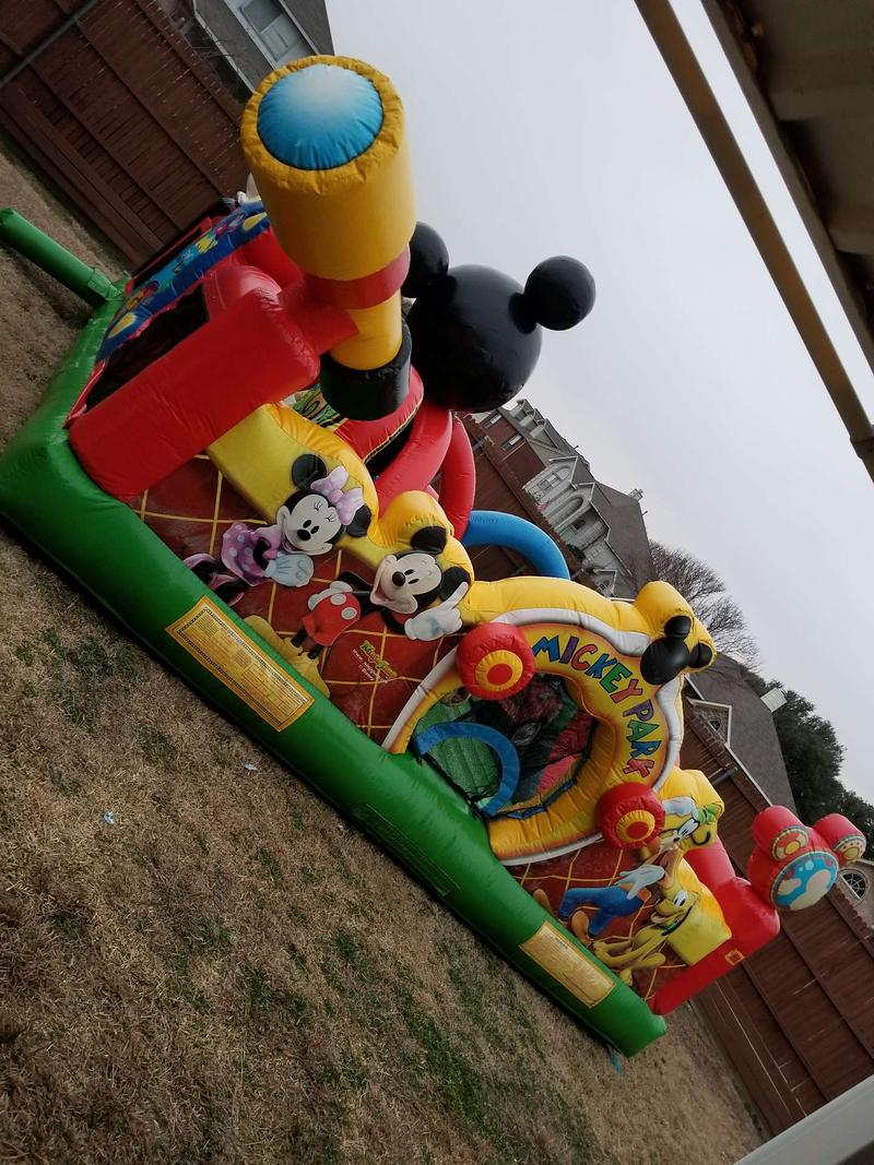 Mickey mouse club house toddler play yard bounce house /