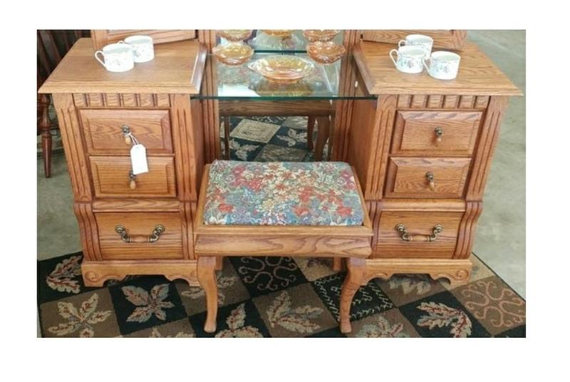 Oakwood Interiors Fine Furnishings Orleans Vanity Solid Wood for sale