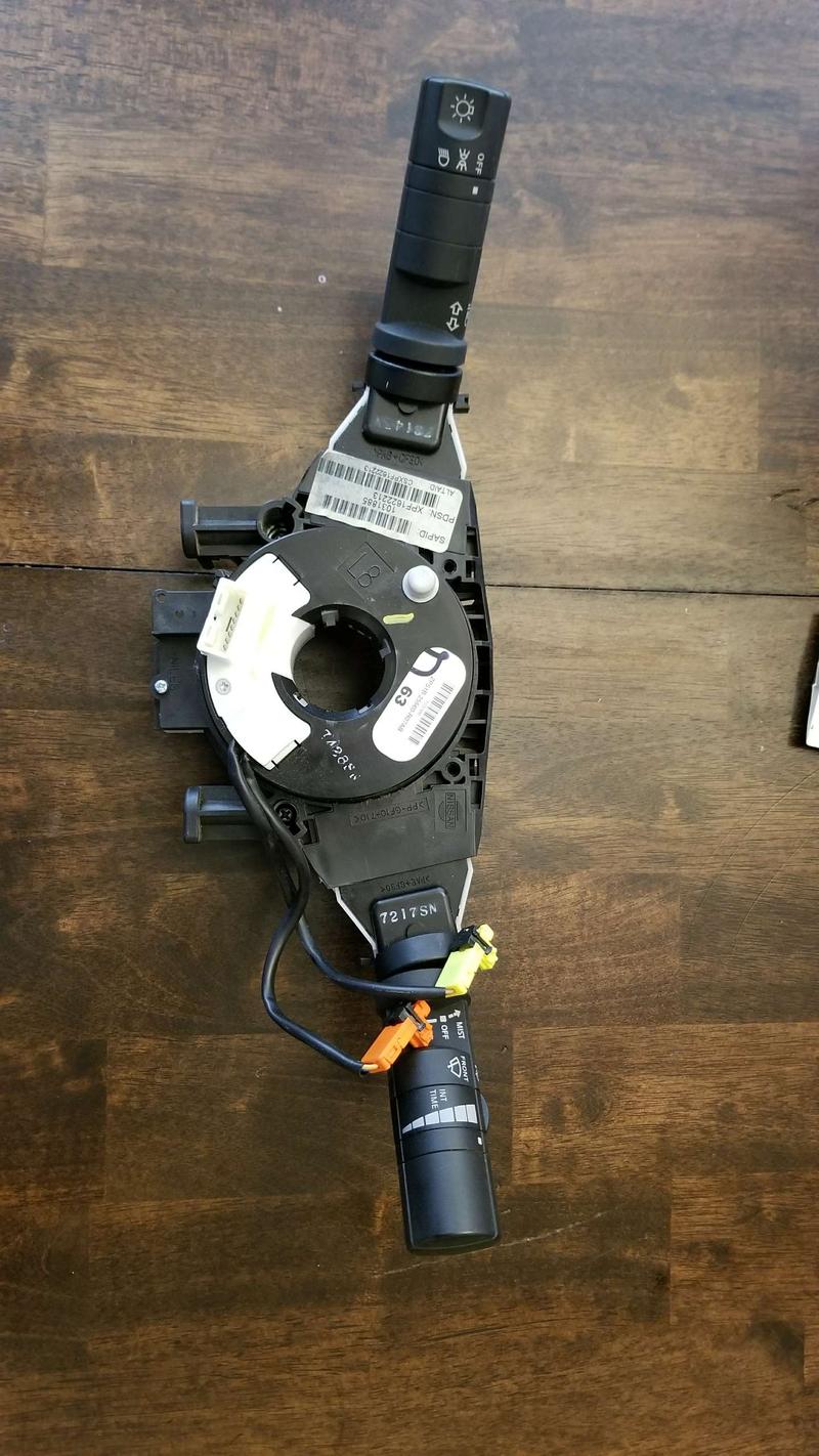 Genuine OEM zp51b25560r07ab MULTIFUNCTION SWITCH NISSAN for sale