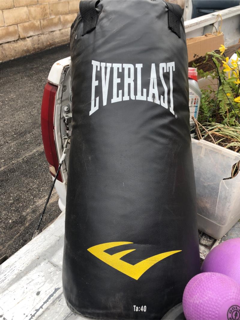 40 pound punching bag