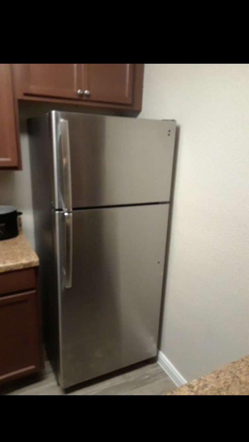 Stainless Steel GE Appliances Refrigerator for sale in Houston, TX
