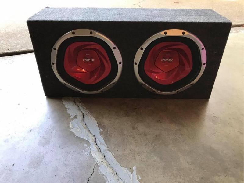 sony xplod 1300 watt subwoofer