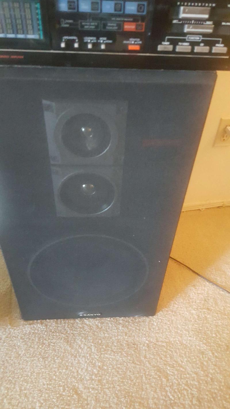 sanyo speakers vintage