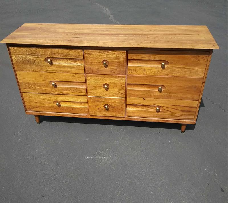 Mid Century LA Period Furniture 9 Drawer Dresser for sale in Buena Park