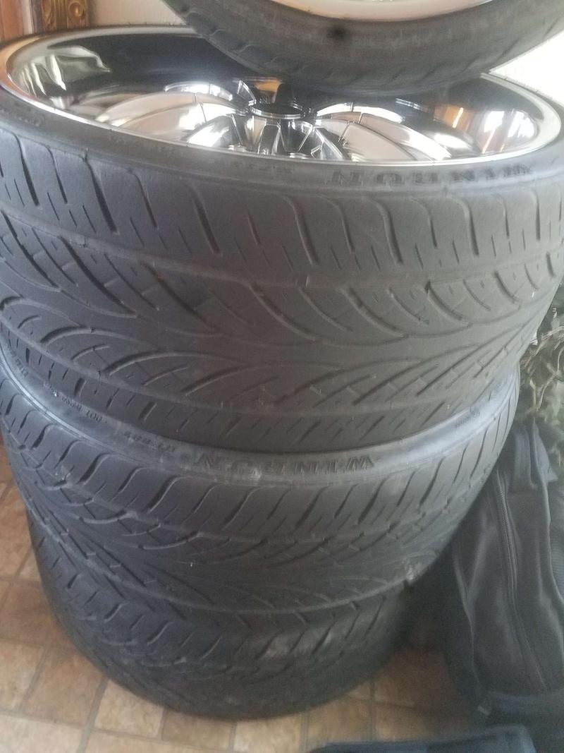 22 in rims 255/30 for sale in Dallas, TX 5miles Buy and Sell
