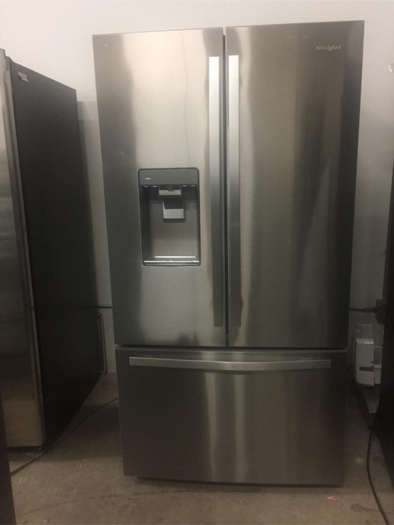 Refrigerator Whirlpool French door stainless steel, 32 cu. Ft . for