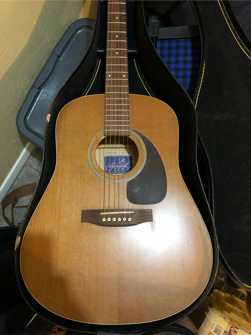 Seagull handcrafted acoustic guitar repaired for sale in Arlington