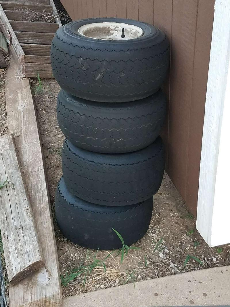 Used golf golf cart tires and wheels for sale in Cresson, TX 5miles