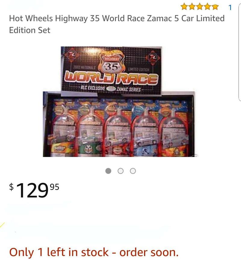 hot wheels highway 35 complete set
