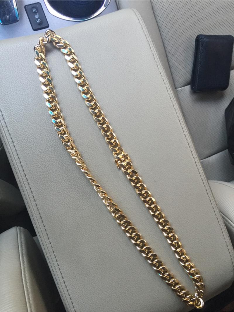 15mm Miami Cuban link chain (925 