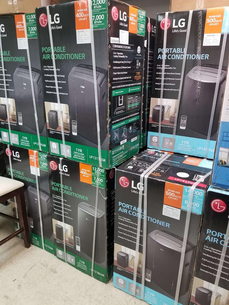 LG LP1217GSR 12,000BTU Portable Air Conditioner with Remote Control