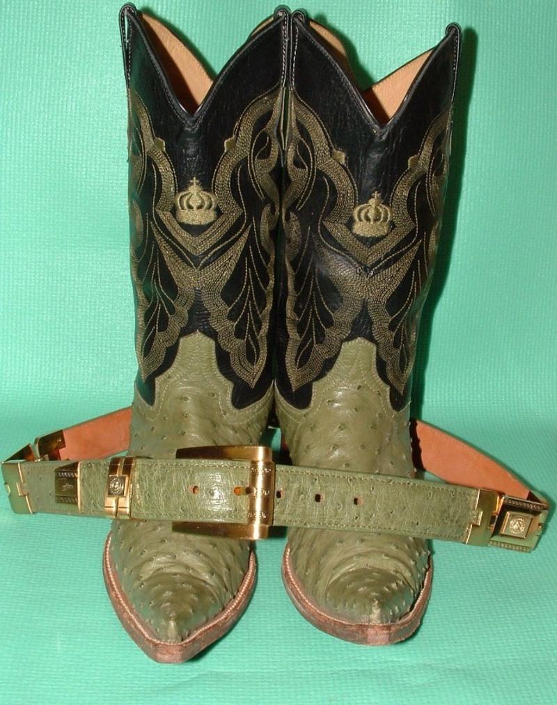 mexican ostrich belt