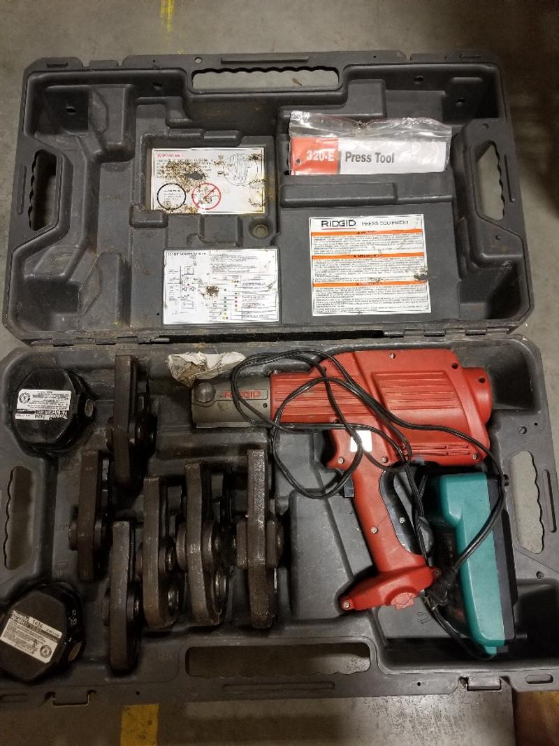Ridgid 320E ProPress Gun, for 1/2" to 2" Pipe for sale in Orlando, FL