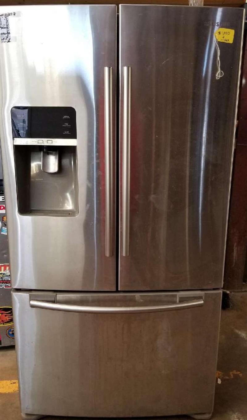 Stainless steel french door refrigerator for sale in Keller, TX