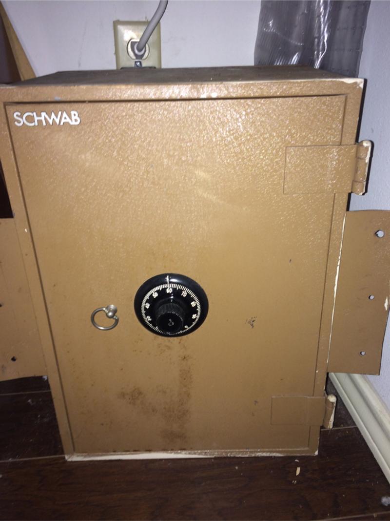 An old schwab bank antique safe with combination for sale in Mesquite