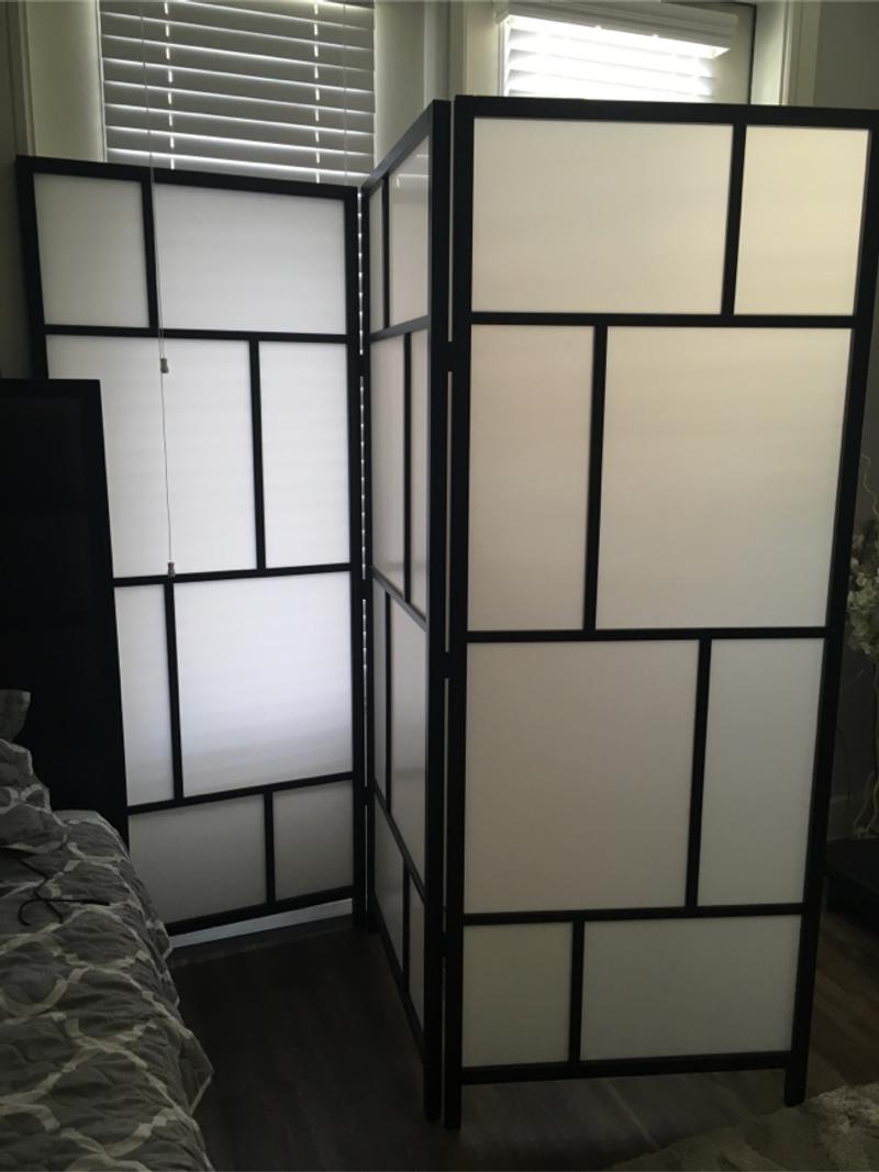 IKEA BLACK ROOM DIVIDER RISOR for sale in Austin, TX 5miles Buy