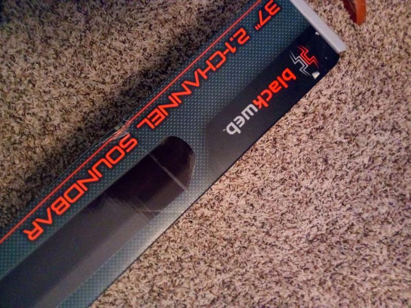 37 blackweb soundbar