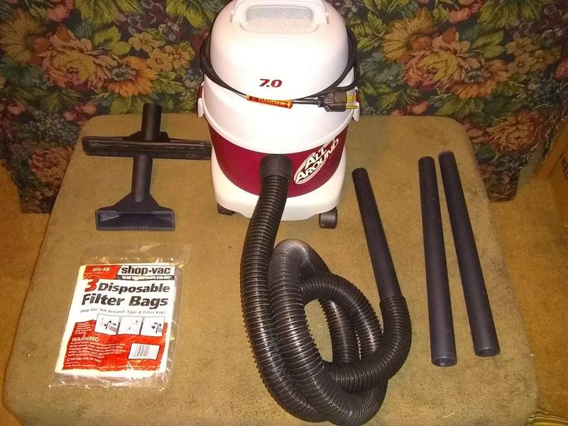All Around Shopvac 7.0 amp 120v wet/dry vacuum for sale in Arlington