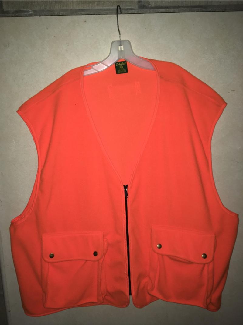 5xl orange hunting vest