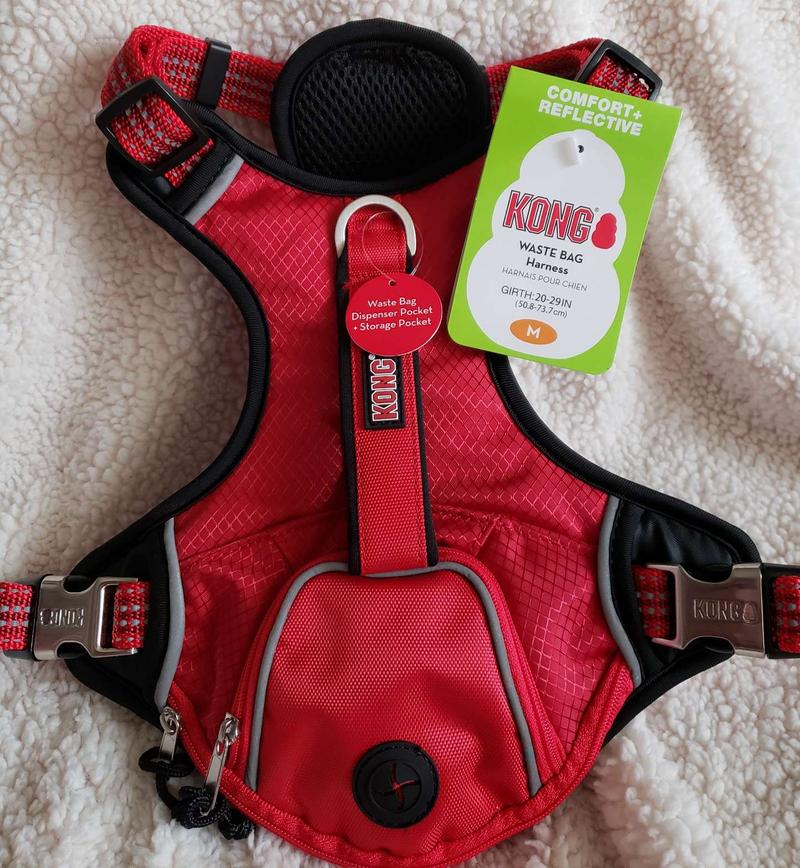 kong waste bag harness