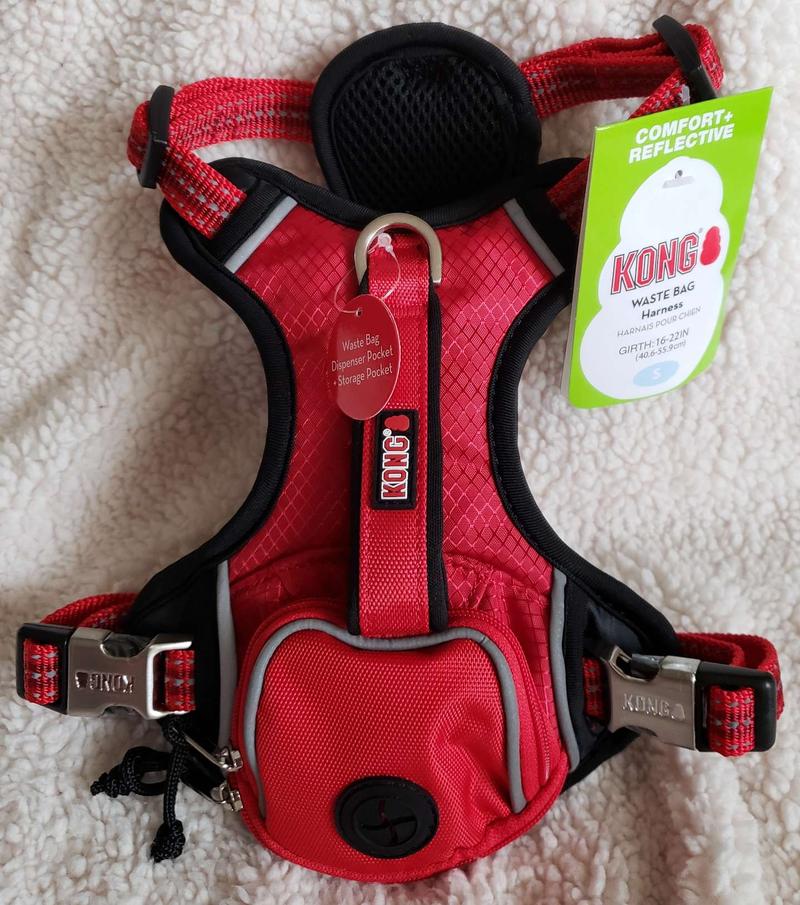 kong waste bag harness