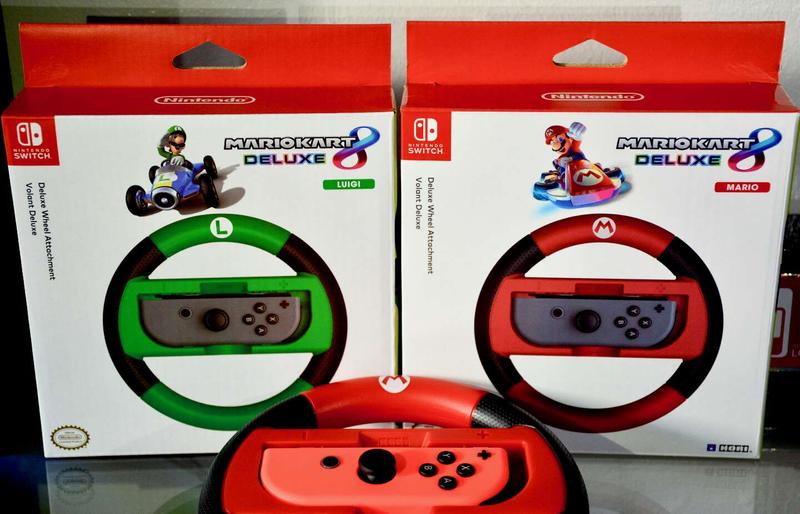 Hori Nintendo Switch Mario Kart 8 Deluxe Wheel ( Mario and Luigi