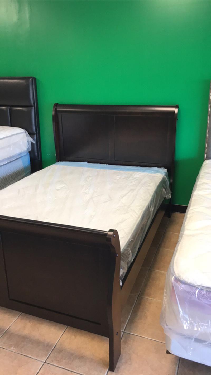 Furniture Sale Full Size Bed For Sale, Espresso Color for sale in