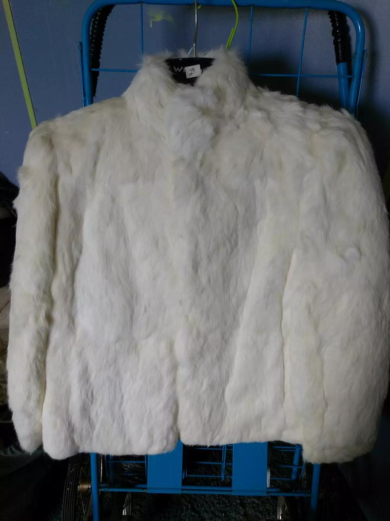 White Rabbit Fur Coat for sale in Granbury, TX 5miles Buy and Sell