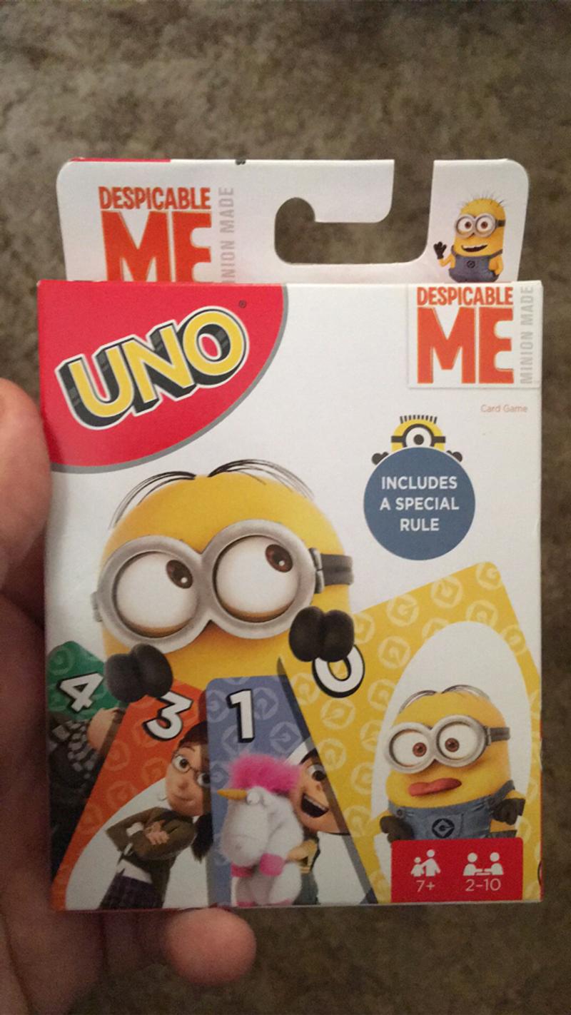 Minion uno cards for sale in Norman, OK 5miles Buy and Sell