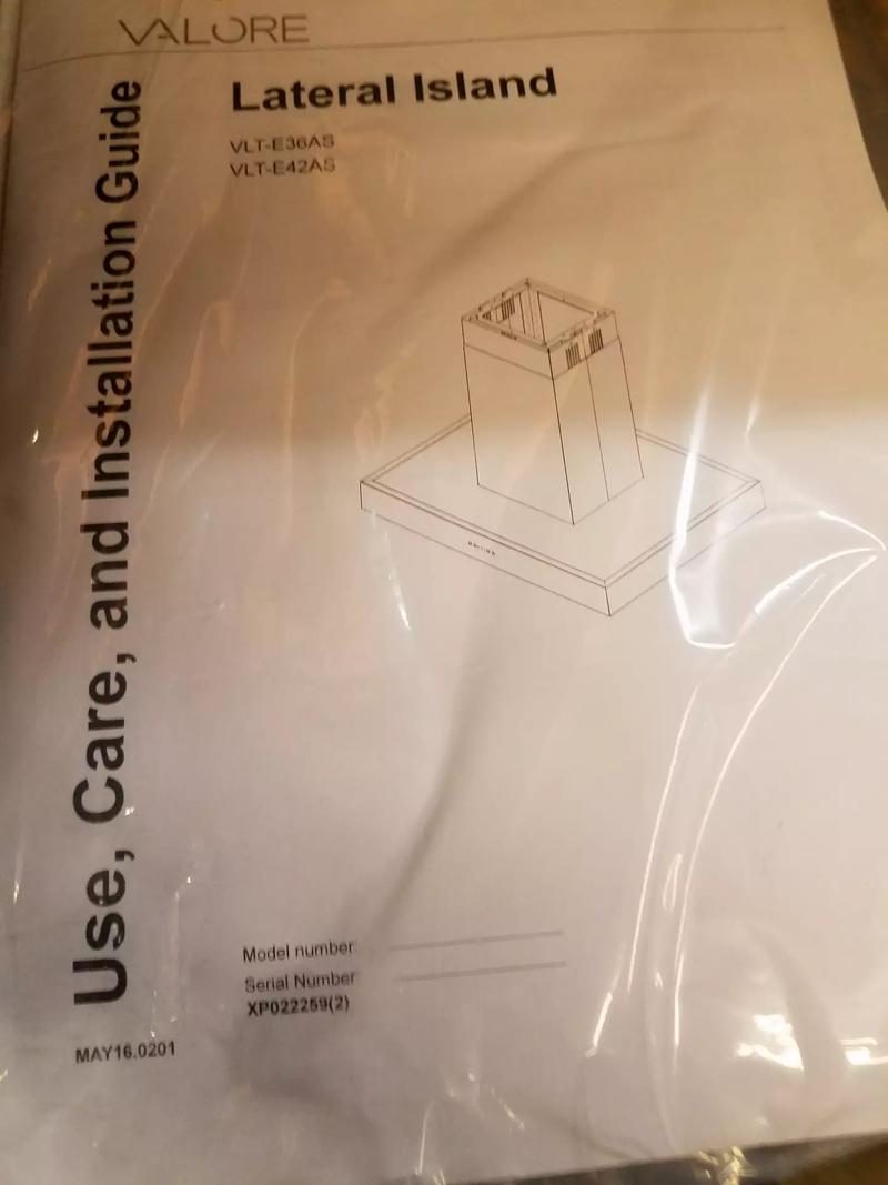 VALORE VLTE36AS Lateral Island Range Hood for sale in Downey, CA