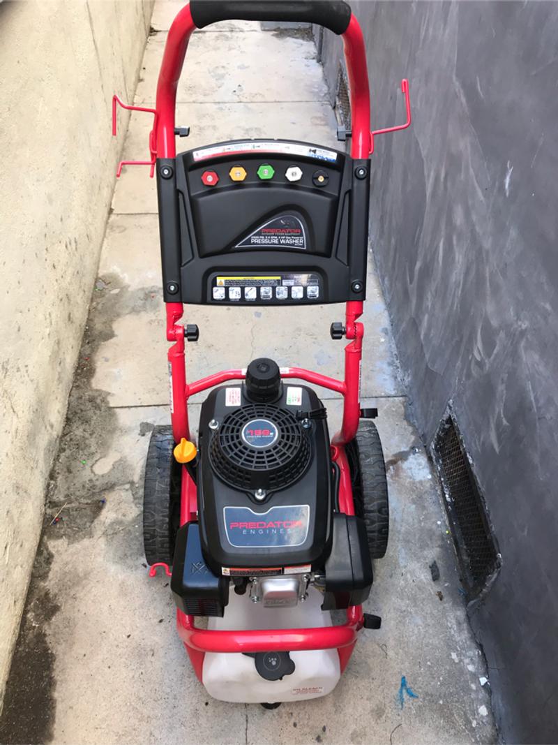 PREDATOR 2500 PSI, 2.4 GPM, 4 HP (160cc) Pressure Washer EPA/CARB for