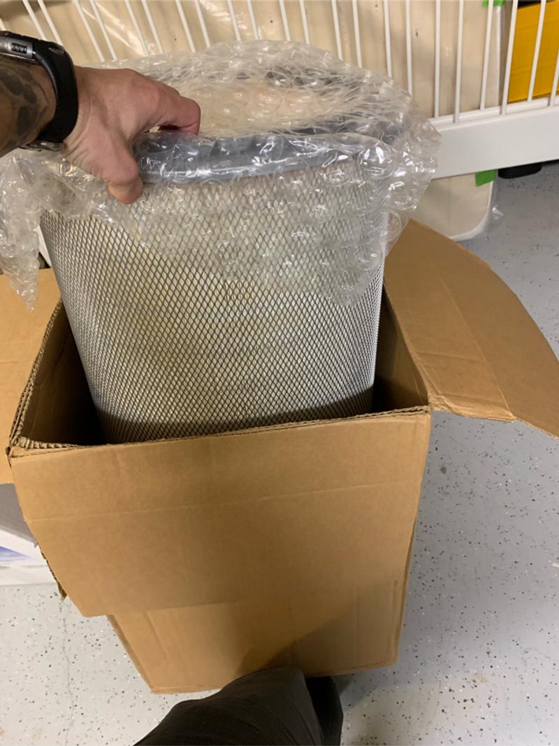 Cyclone Dust separator and Wynn canister filter for sale in Killeen, TX