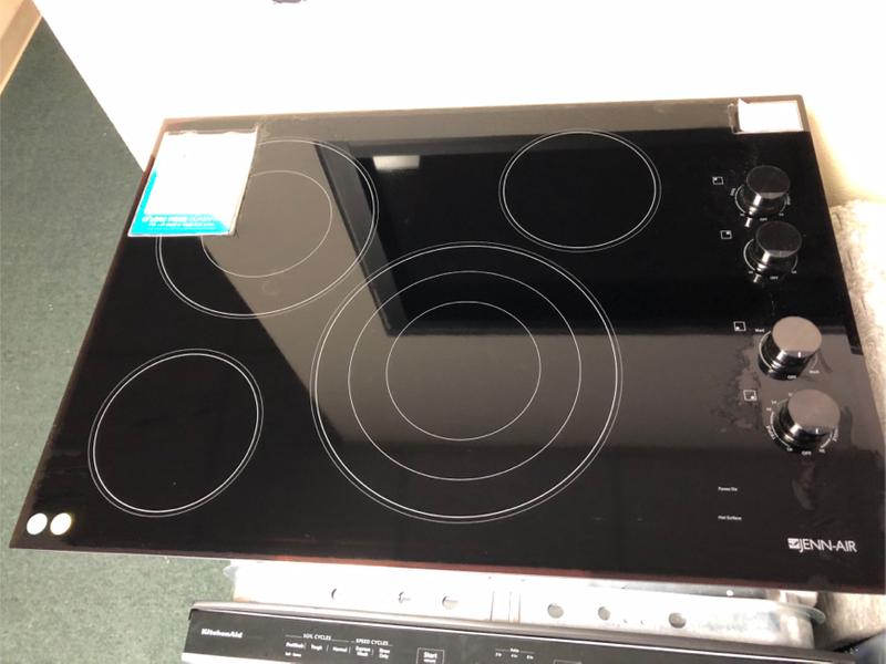 JENNAir Black Floating Glass 30in Electric Cooktop for sale in Grand