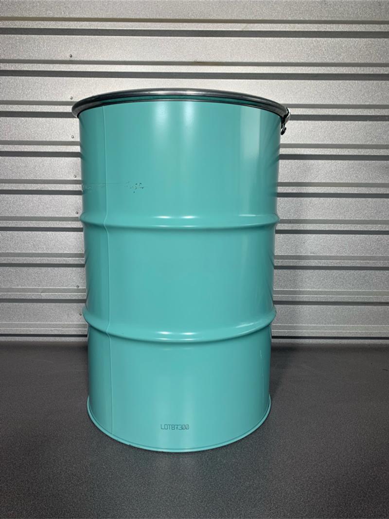 55 Gallon Storage Barrel Barrels Deer Feeder Cattle Grain Steel Drum