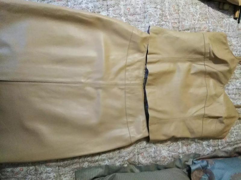 Leather Skirt and Top Set for sale in Conroe, TX 5miles Buy and Sell