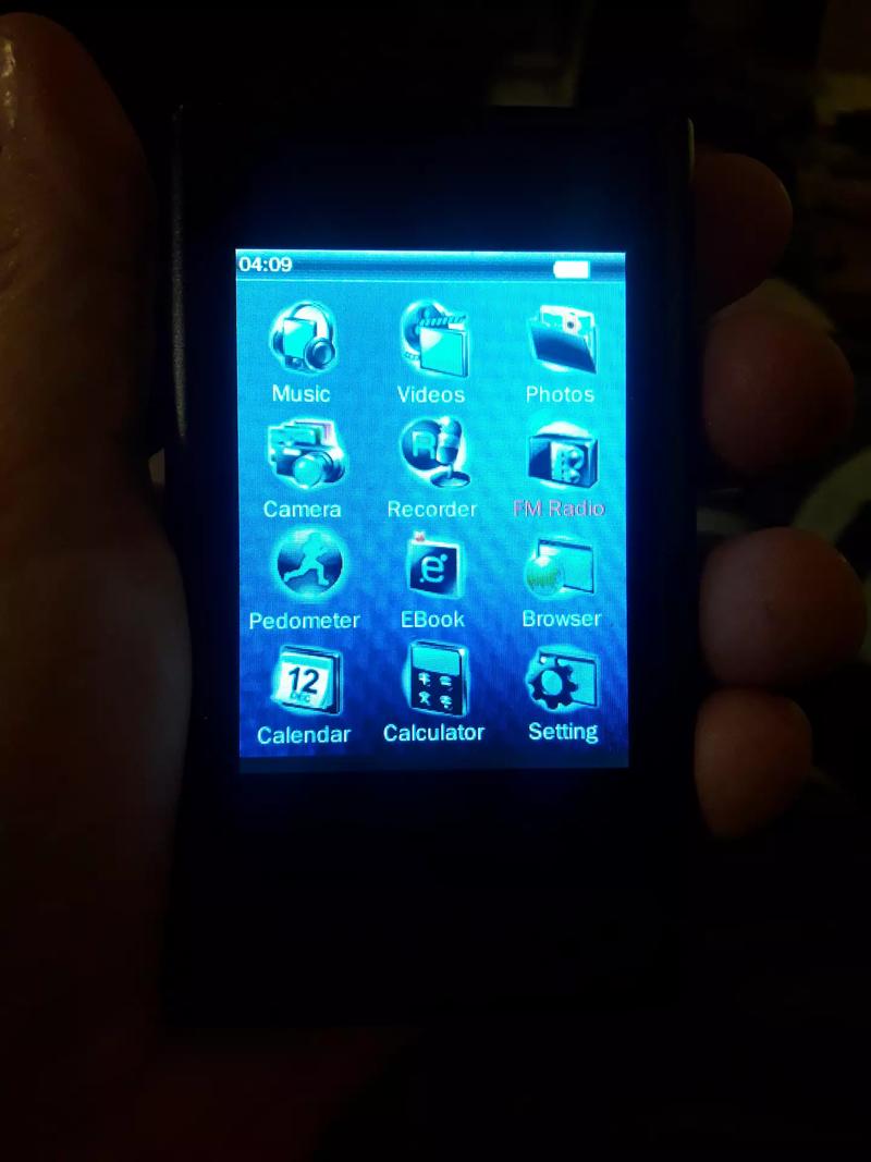 Eclipse Supra Fit 8GB 2.8" Touch MP3 MP4 Music, Video Player, Bluetooth