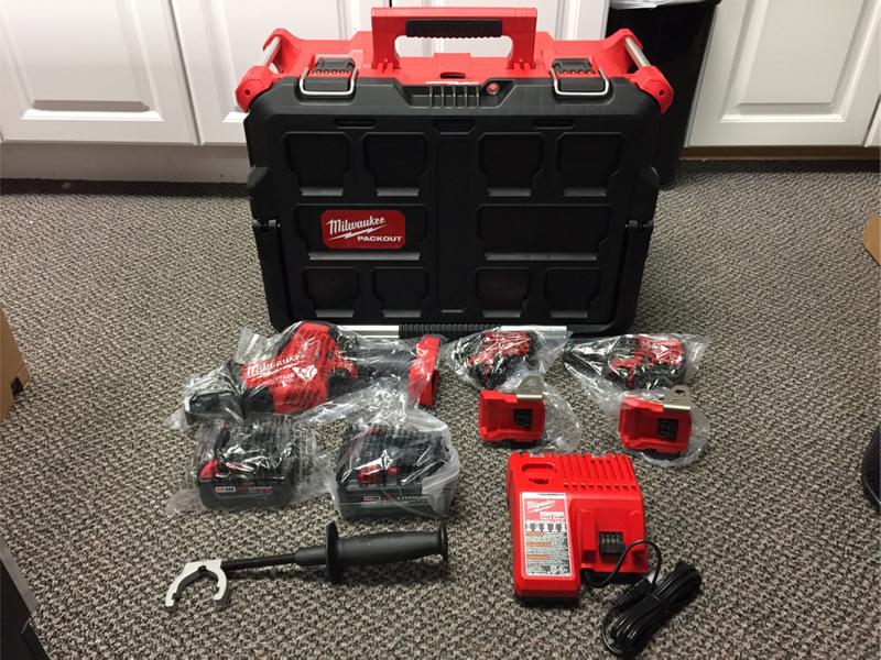 New Milwaukee 299723PO M18 FUEL 3Tool PackOUT Combo Kit for sale in