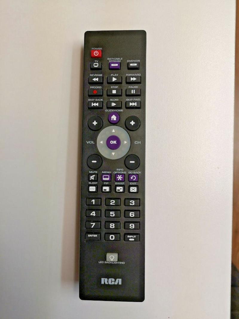 Remote Control RCA RCR003RWD Universal ROKU DVD Satellite TV for sale