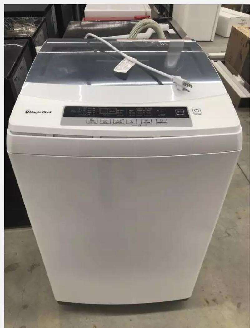 Magic Chef 2.0 cu. ft. Compact Top Load Washing Machine in White
